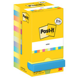 Post-it notes Haftnotizen, 76 x 76 mm, 8+4, energetic Col.