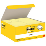 Post-it notes Haftnotizen, Vorteilspack, gelb