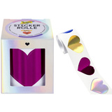 folia sticker HEARTS, auf Rolle, 3 m