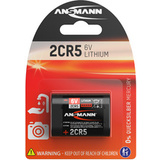 ANSMANN lithium Batterie 2CR5, 6 Volt, Blisterkarte