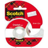 Scotch handabroller Crystal, transparent, im Handabroller