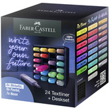 FABER-CASTELL textmarker TEXTLINER 1546, 24er Deskset