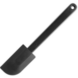 Gastro max Silikonteigschaber, (B)55 mm, schwarz