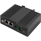 DIGITUS gigabit Ethernet industrial PoE Splitter, 60 W