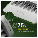 VARTA Ladegert eco Charger pro Recycled, inkl. 4x mignon AA