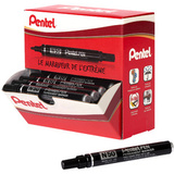 Pentel permanent-marker N50, schwarz, promopack 30+6 gratis
