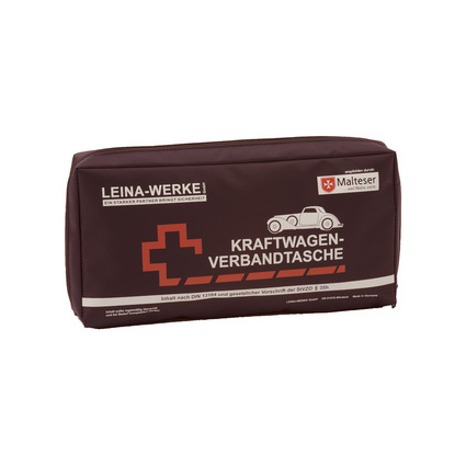 Leina KFZ-Verbandtasche Elegance, Inhalt DIN 13164, schwarz