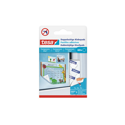 <small>tesa Klebepads transparent beidseitig klebend sechseckig (77731-00000-01)</small> <small>tesa Klebepads transparent beidseitig klebend sechseckig (77731-00000-01)</small>