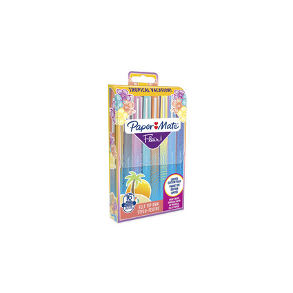 <small>Paper:Mate Faserschreiber Flair TROPICAL VACATION 16er Etui (2061396)</small>