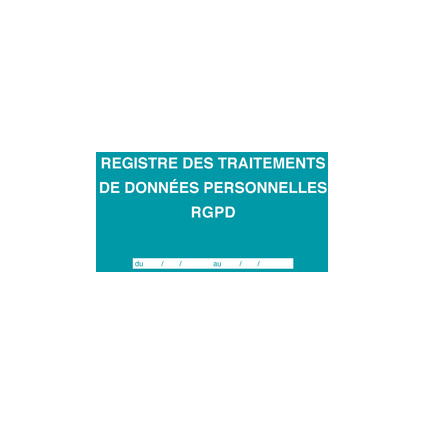 ELVE Registre "Traitements de donnes personnelles RGPD"