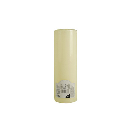 PAPSTAR Stumpenkerze "Ivory", Durchmesser: 80 mm, elfenbein