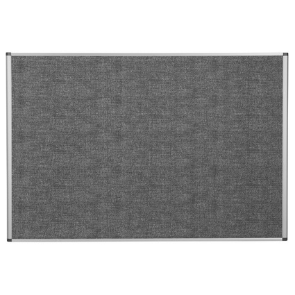 Bi-Office Textiltafel, lrmschtzend, 900 x 600 mm, grau