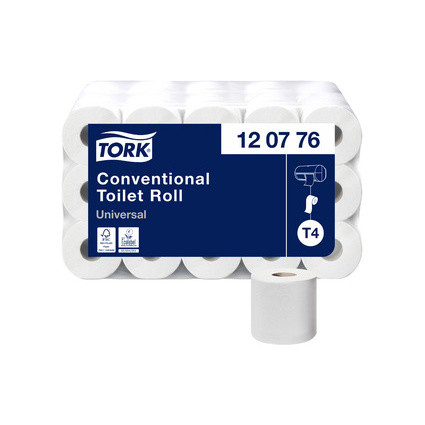 TORK Toilettenpapier, 2-lagig, wei, Gropackung