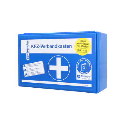 cartrend KFZ-Verbandkasten Classic, blau 7700126 bei   günstig kaufen