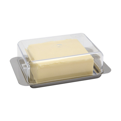 APS Khlschrank-Butterdose, aus Edelstahl
