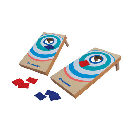 SCHILDKRT Freizeitspiel Cornhole Set, aus MDF-Holz