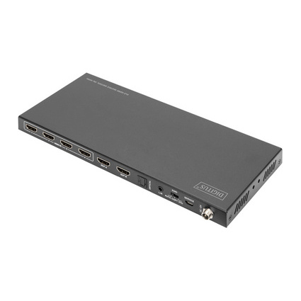 DIGITUS 4x2 HDMI Matrix Switch, 4K/60Hz, schwarz