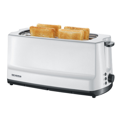 SEVERIN 4-Scheiben-Toaster AT 2234, wei / schwarz