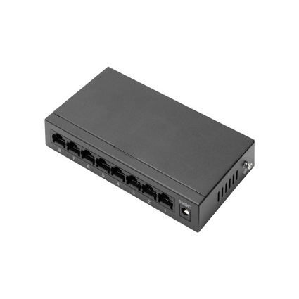 <small>DIGITUS Desktop Gigabit Switch 8-Port Unmanaged (DN-80066)</small>