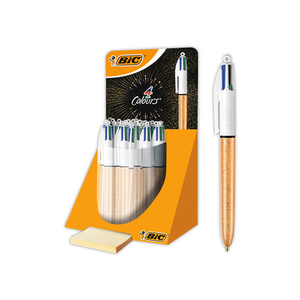 <small>BIC Druckkugelschreiber 4 Colours Frozen 30er Display (992730)</small> <small>BIC Druckkugelschreiber 4 Colours Frozen 30er Display (992730)</small>