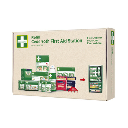 CEDERROTH Nachfllpackung fr Erste-Hilfe-Station 51011026