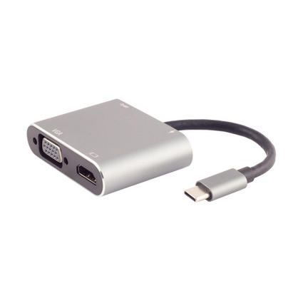 shiverpeaks BASIC-S USB-Dockingstation 4in1, USB-C Stecker