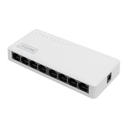 DIGITUS Gigabit Ethernet Switch, 8-Port, Unmanaged