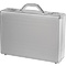 ALUMAXX Laptop-Attach-Koffer "KRONOS", Aluminium, silber