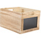 Securit Holzbox TABLECADDY, mit 2 Kreidetafelflchen