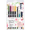 Tombow Watercoloring-Set "Floral", 11-teilig