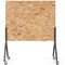 ARCHYI. Multifunktions-Tafel, OSB Platten, mobil