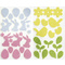 folia Moosgummi Glitter-Sticker "Frhling"