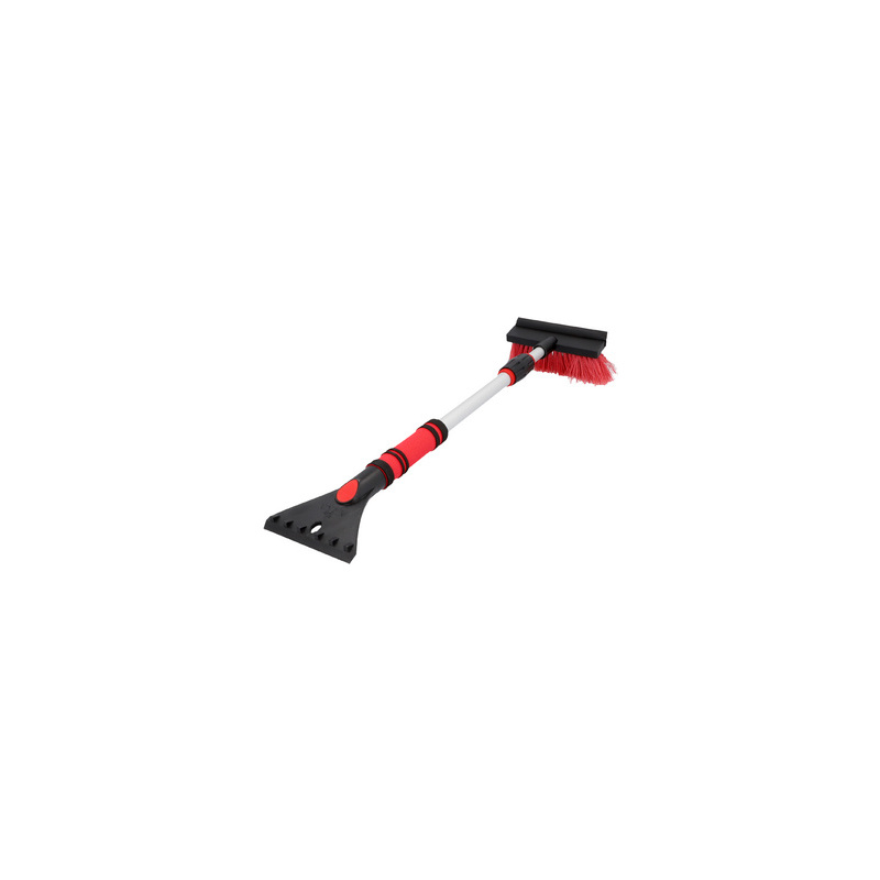 NIGRIN Eiskratzer mit Schneebesen, 610 mm, schwarz / rot 6187 bei   günstig kaufen