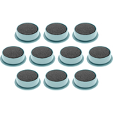 magnetoplan discofix Rundmagnet "color", blau