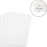 transotype foam Board, 700 x 1.000 mm, weiß, 10 mm