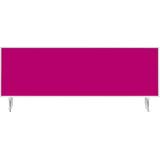 magnetoplan tischtrennwand VarioPin, 1600 x 800 mm, pink