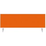 magnetoplan tischtrennwand VarioPin, 1600 x 500 mm, orange