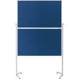 magnetoplan Moderationstafel, (B)1.200 x (H)1.500 mm, blau