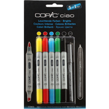 COPIC marker ciao, 5+1 set "Leuchtende Farben"