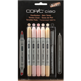COPIC marker ciao, 5+1 set "Hautfarben"