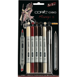 COPIC marker ciao, 5+1 set "Manga 5"