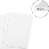 transotype foam Board, 700 x 1.000 mm, wei, 3 mm