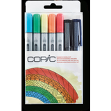 COPIC marker ciao, 7er set "Doodle kit Rainbow"