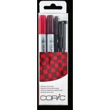 COPIC marker ciao, 4er set "Doodle pack Red"