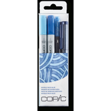 COPIC marker ciao, 4er set "Doodle pack Blue"