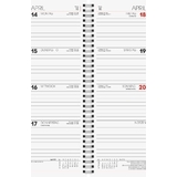 Glocken tischkalender "Vormerkkalender", 2024, rot