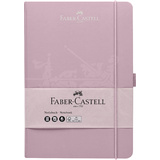 FABER-CASTELL Notizbuch, din A5, kariert, rose