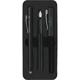 FABER-CASTELL Schreibgerte-Set grip 2011, schwarz