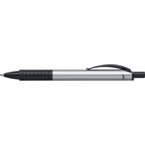 FABER-CASTELL druckkugelschreiber BASIC, silber
