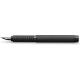 FABER-CASTELL Fllhalter essentio Aluminium, schwarz, F